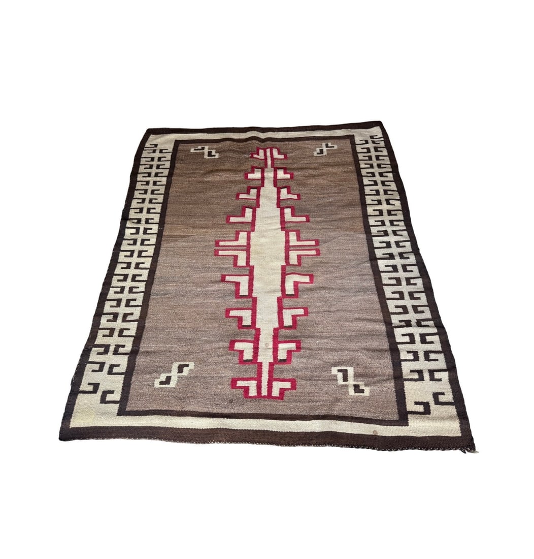 Vintage Navajo Kilim Native American Rug (1 of 8)