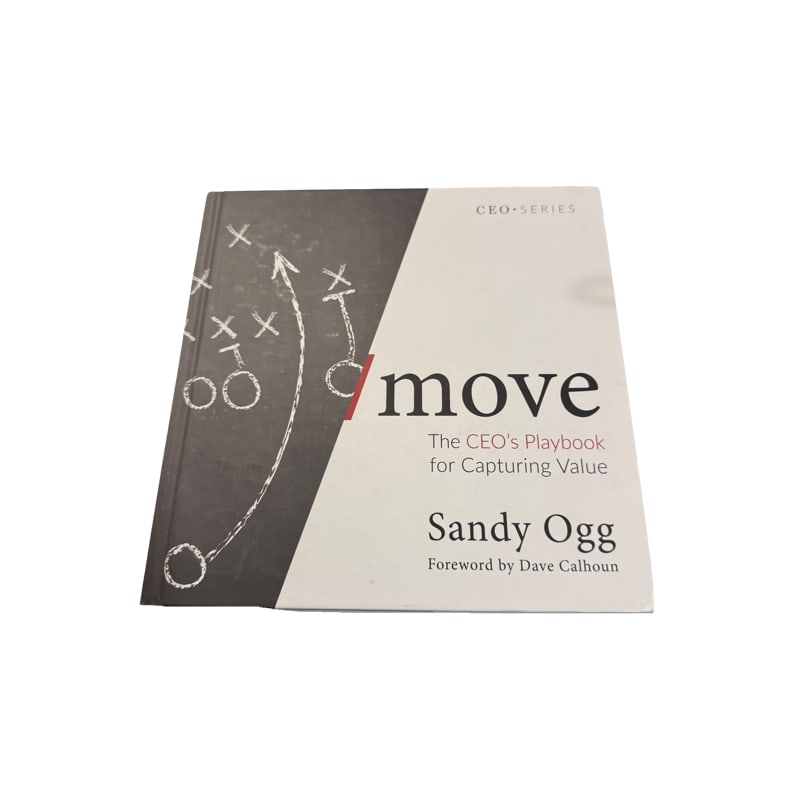 Move : The Ceos Playbook For Capturing Value By Sandy Ogg: PLEASE READ: in house shipping within the US If you win this item, please select self arranged for inhouse shipping when paying invoice This book is about how CEOs can create sustainable, profitable g