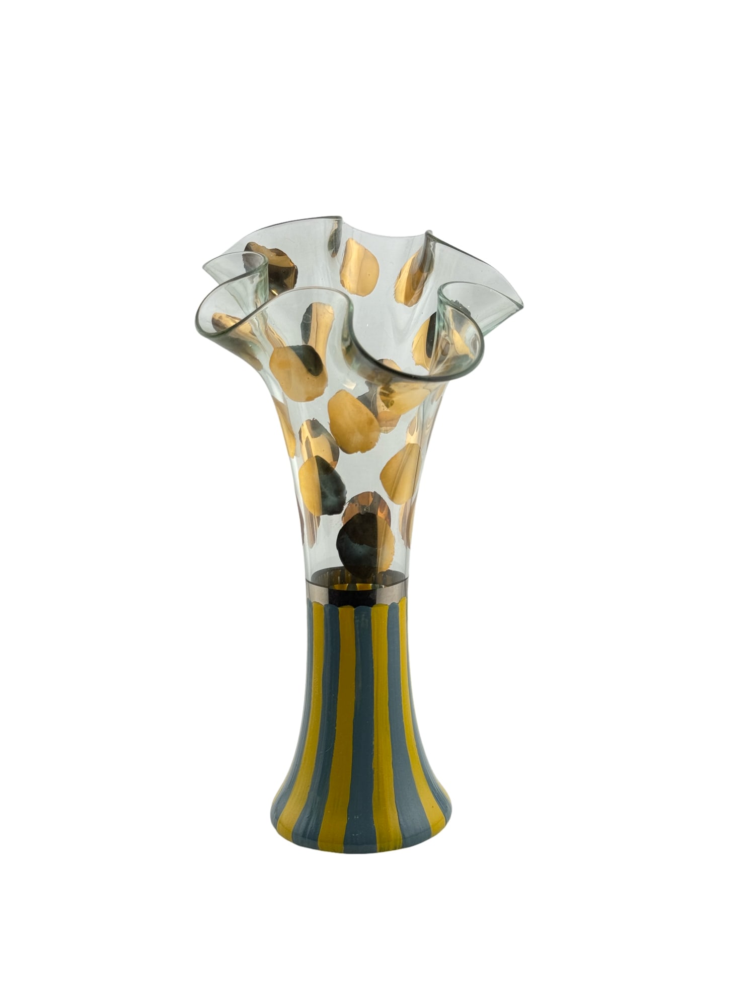 Mackenzie Childs Circus Clown Vase (1 of 4)