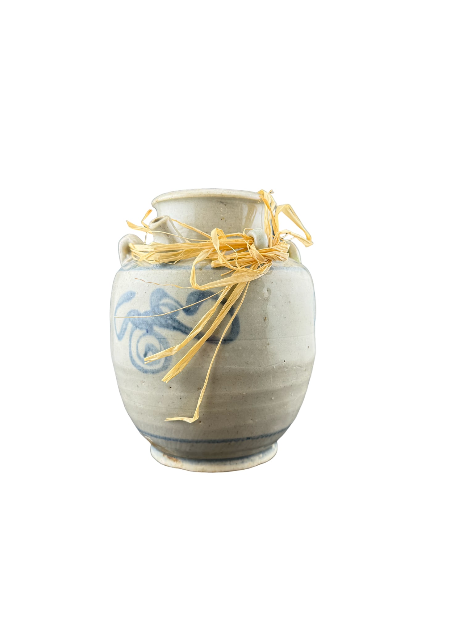 19th Century Qing Dynasty Glazed Oil Jars: PLEASE READ: in house shipping within the US If you win this item, please select self arranged for in house shipping when paying invoice 19th Century Qing Dynasty Glazed Oil Jars 6"H x about 4"W
