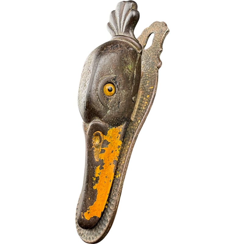 Vintage Cast Iron Duck Head Paper Clip (1 of 5)