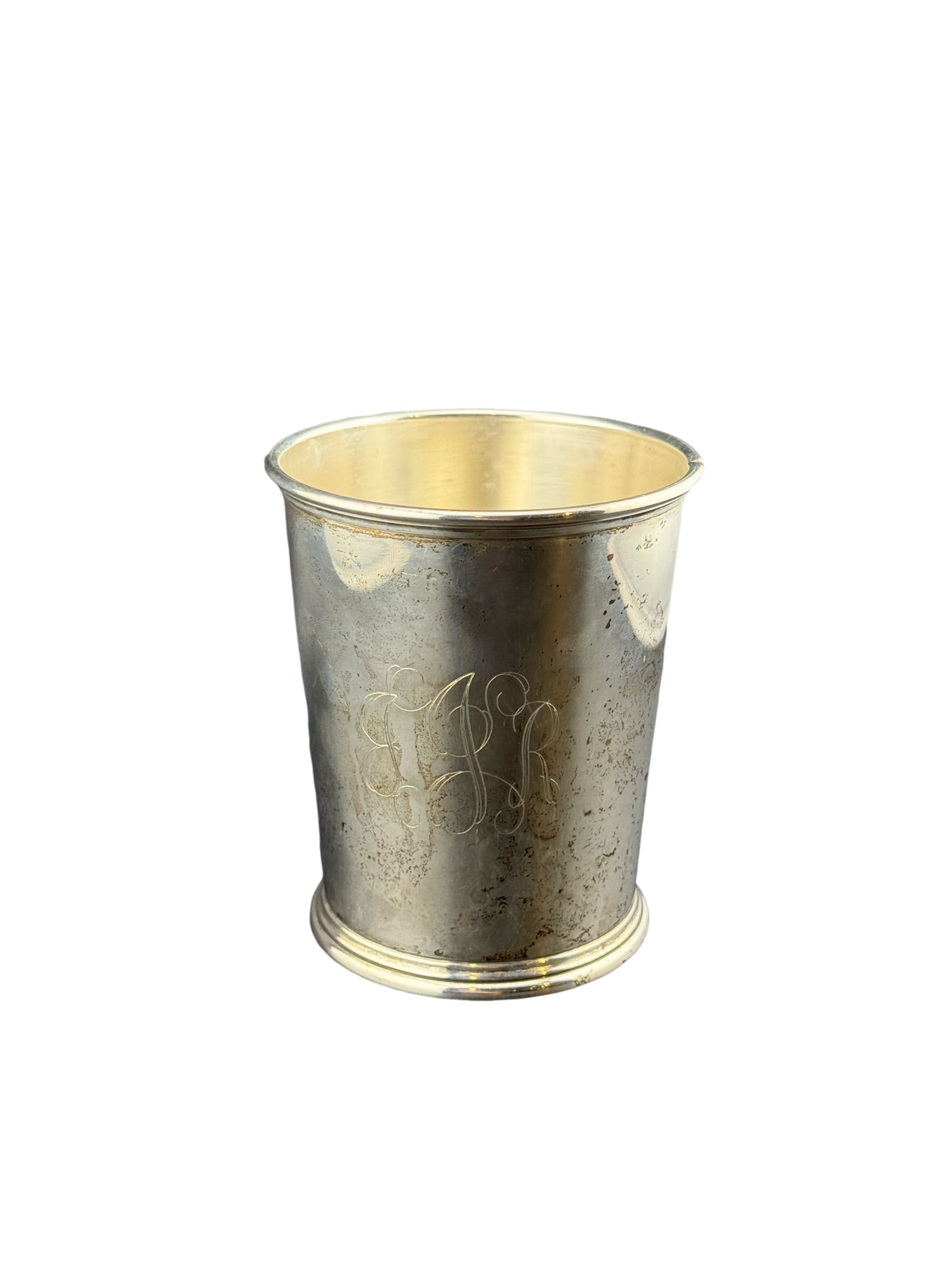 S. Kirk & Sons Sterling Silver Monogrammed Mint Julep Cup (1 of 5)