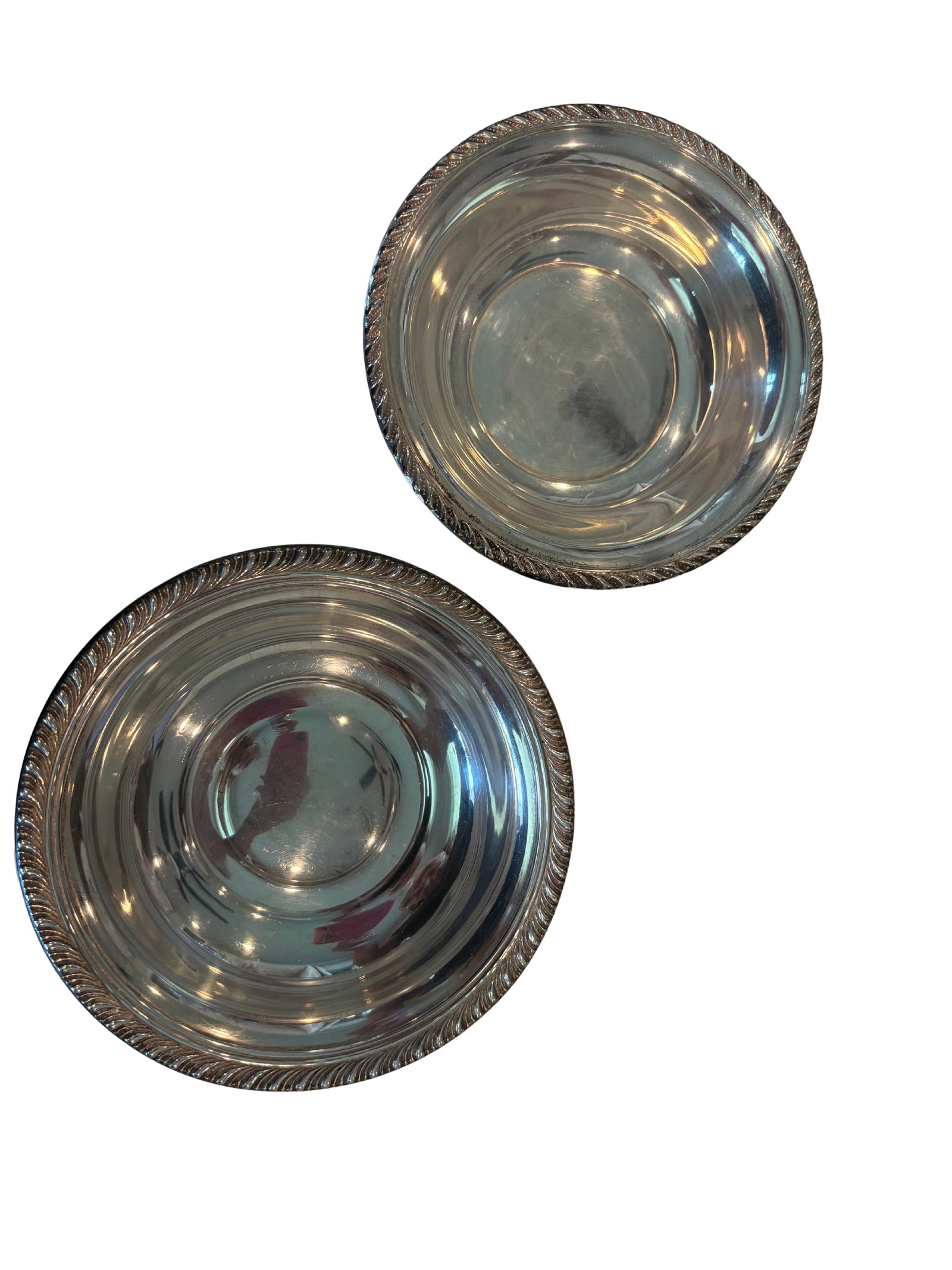 Pair of Sterling Silver Candy Dishes - P.S. Co and Manchester Silver Company (1 of 5)