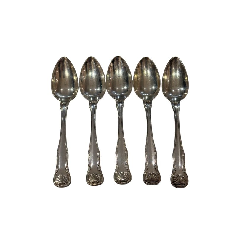 King By S. Kirk & Sons Sterling Silver Demitasse Spoons: PLEASE READ: in house shipping within the US If you win this item, please select self arranged for in house shipping when paying invoice 4.25" 82 grams