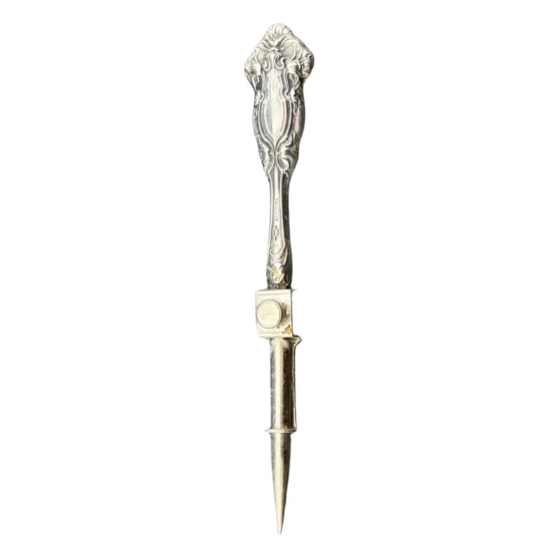 Antique Sterling Silver Sewing Awl (1 of 6)