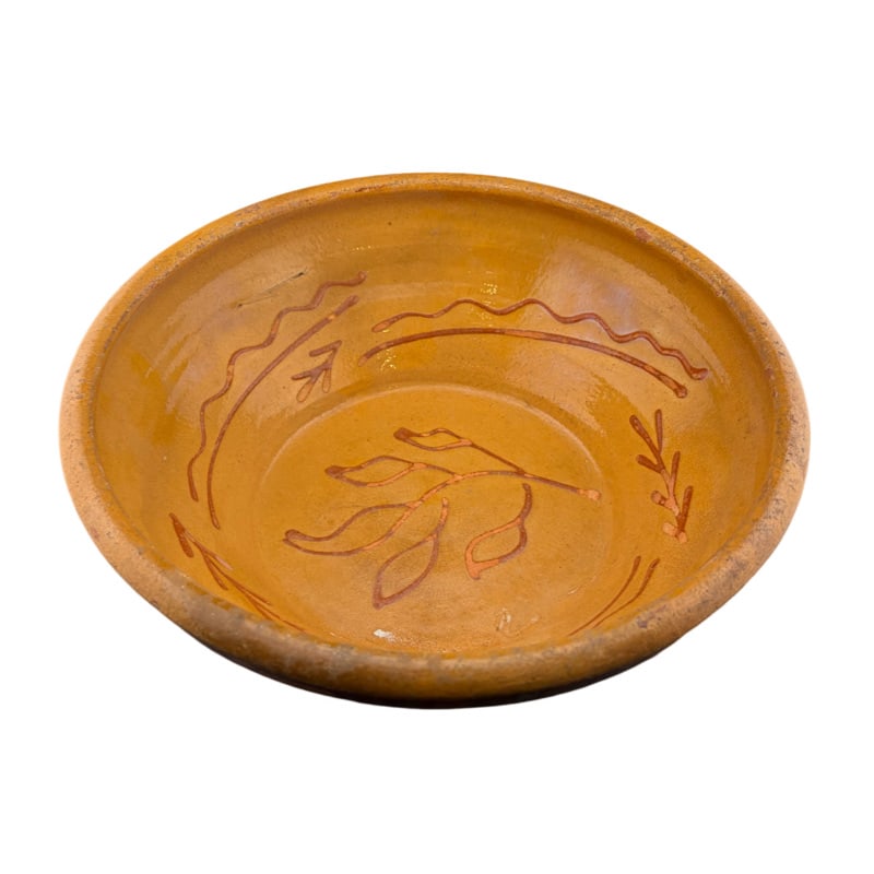 Antique Glazed Lebrillo Bowl (1 of 3)