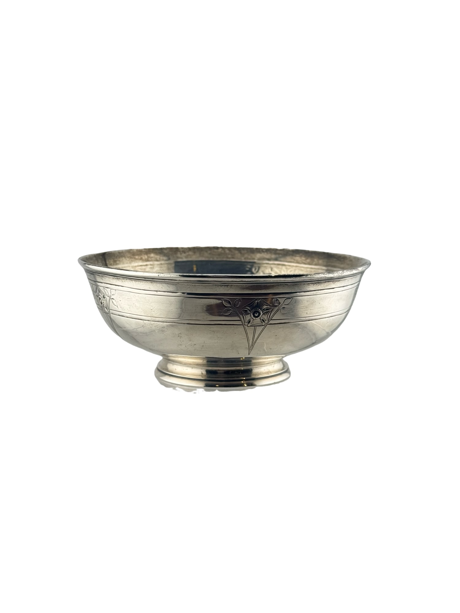 Arthur Stone Sterling Silver Decorated Small Bowl (1 of 6)