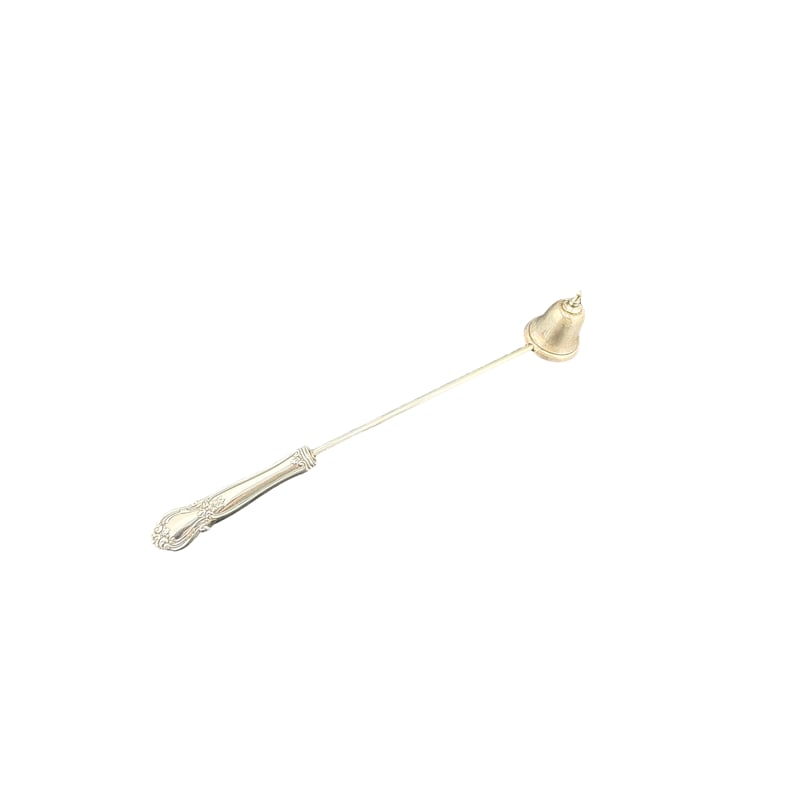 Web Sterling Silver Handle Candle Snuffer: PLEASE READ: In house shipping within the US. If you win this item, please select self arranged for in house shipping when paying invoice 9.5" 35 grams