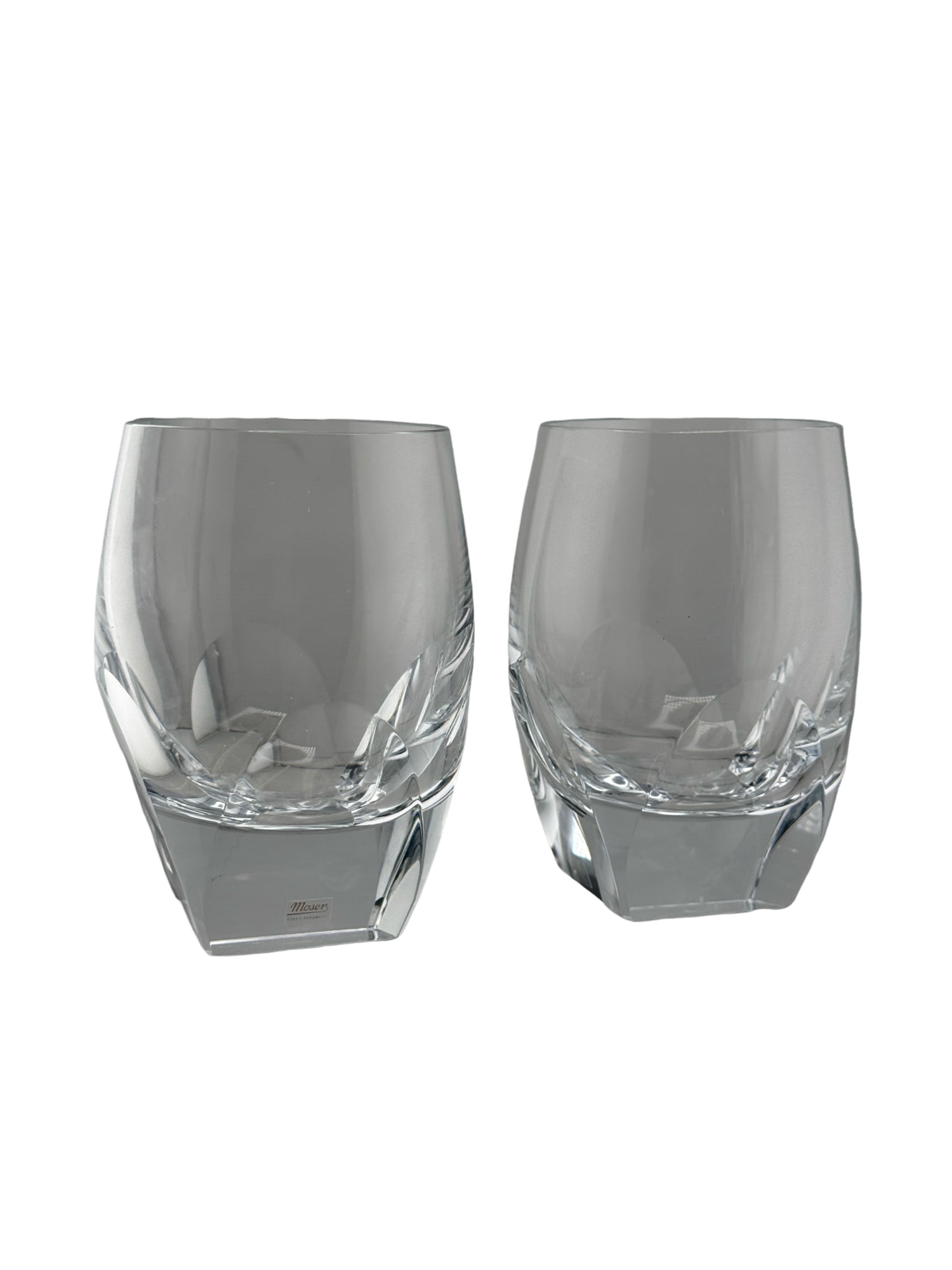 Moser Bar Highball Crystal Glasses - Set of 2-Retails for $330 per glass. (1 of 5)