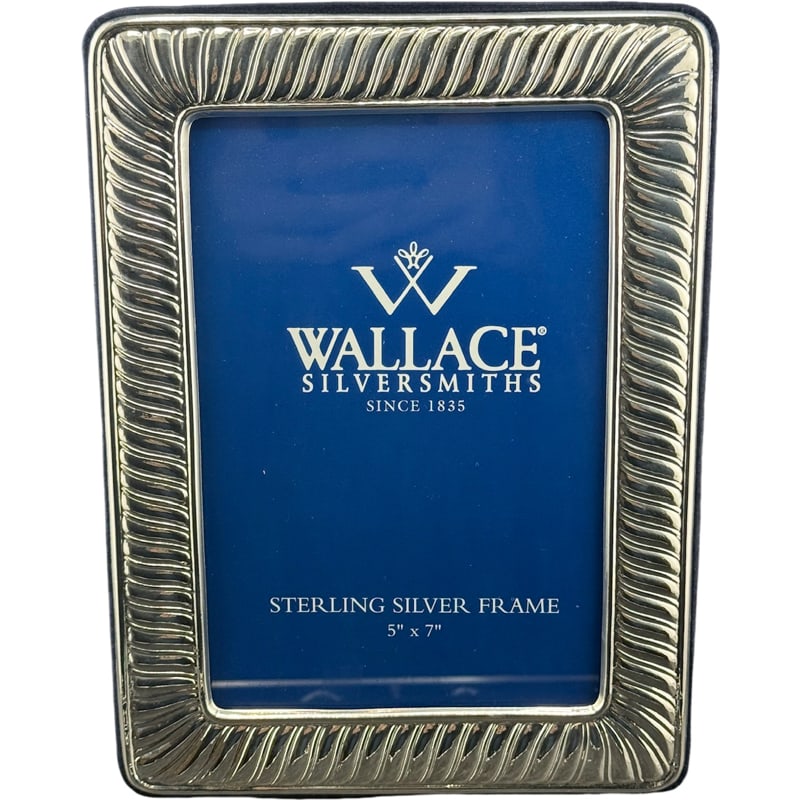 Wallace Sterling Silver Picture Frame 5" x 7": PLEASE READ: in house shipping within the US If you win this item, please select self arranged for in house shipping when paying invoice 5" x 7"