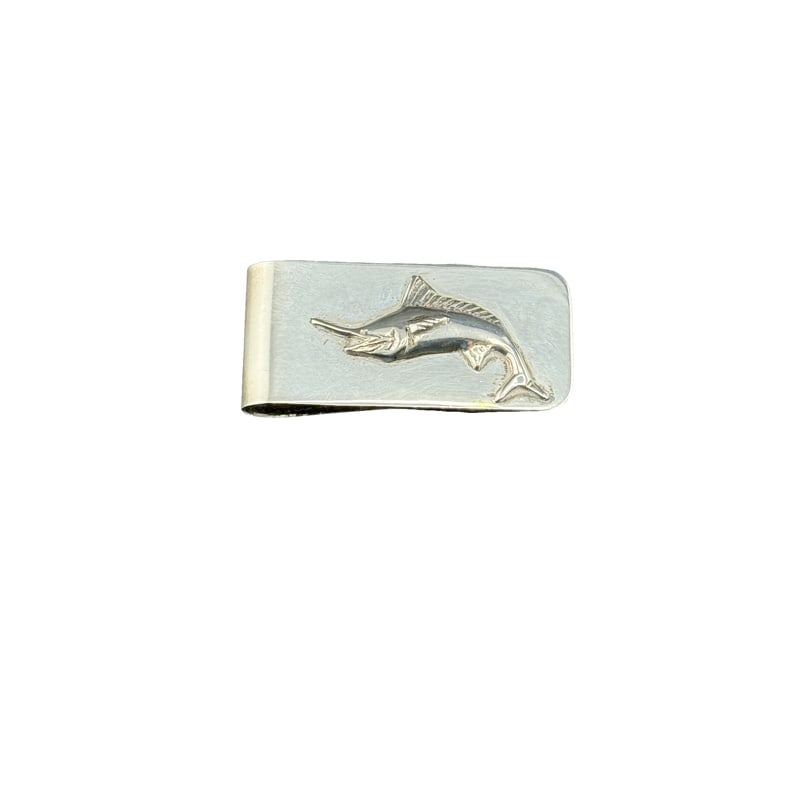 Mexico Sterling Silver Swordfish Money Clip (1 of 3)