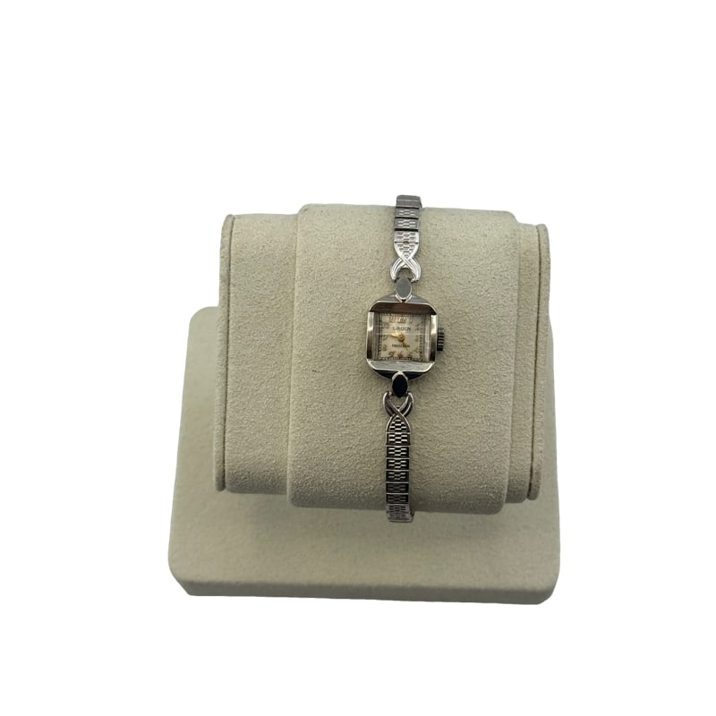 Vintage 14K Gold Gruen Precision Ladies Watch: PLEASE READ: in house shipping within the US If you win this item, please select self arranged for in house shipping when paying invoice stretches to 7" 10 grams