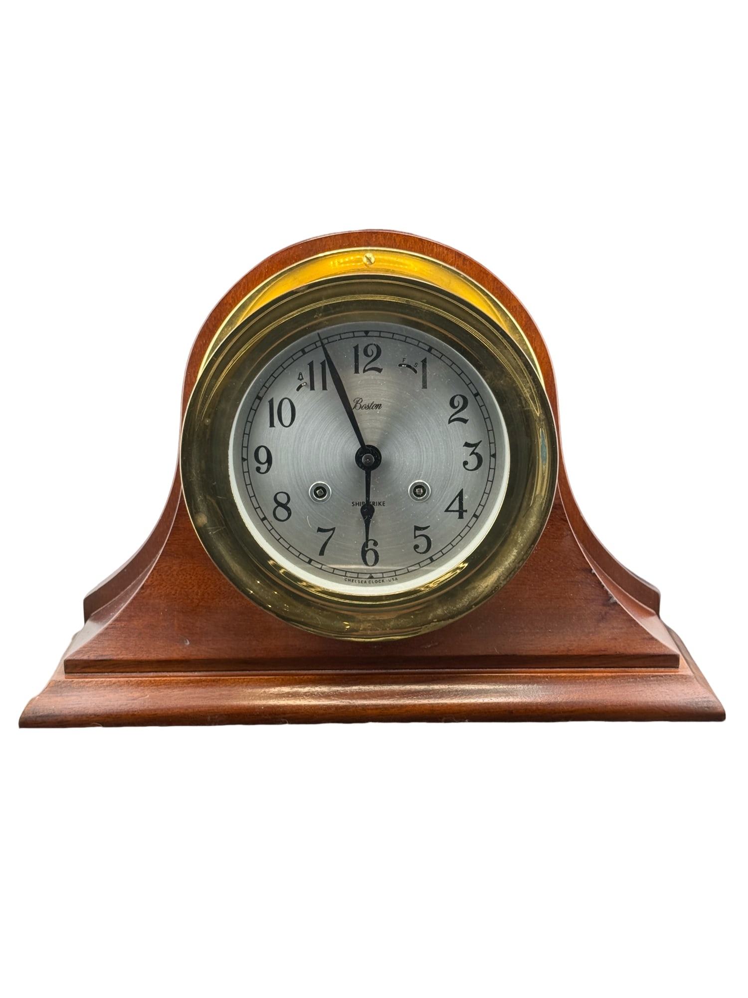 Chelsea Clock Co. "Shipstrike" Boston Mantel Clock (1 of 7)