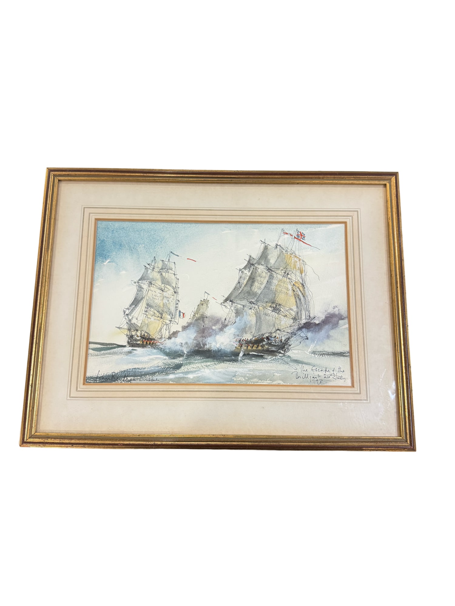 John Bentham-Dinsdale Original Watercolor (1 of 4)