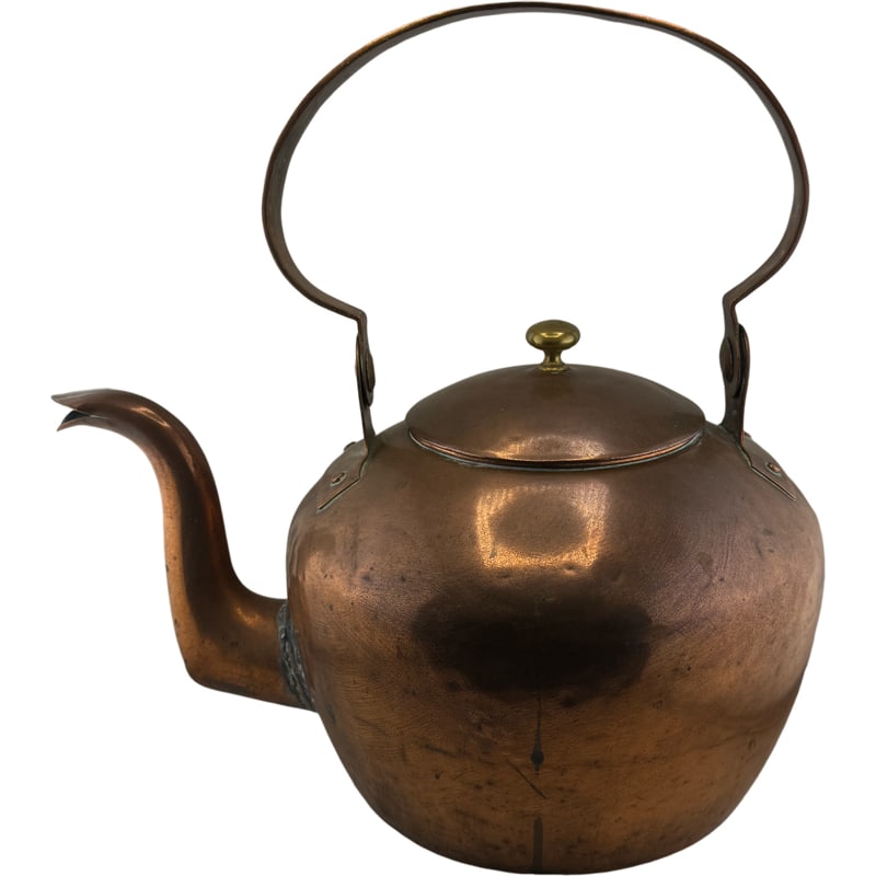 William Heyser - Chambersburg Pennsylvania Copper Kettle (1796-1863) (1 of 8)