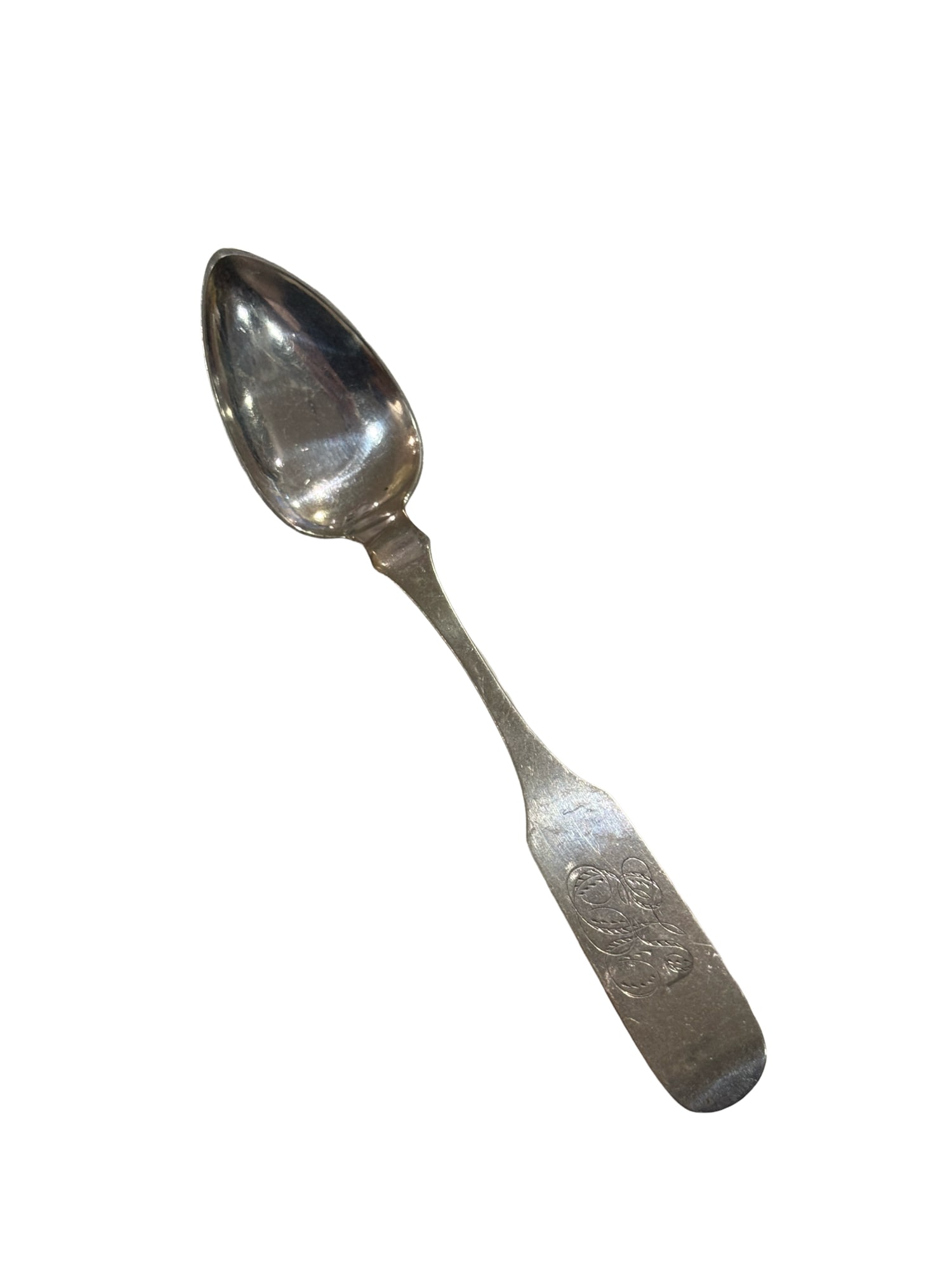 Nicholas J. Le Huray Jr. Coin Silver Spoon - Philadelphia, Pennsylvania, C. 1821–1846 (1 of 4)