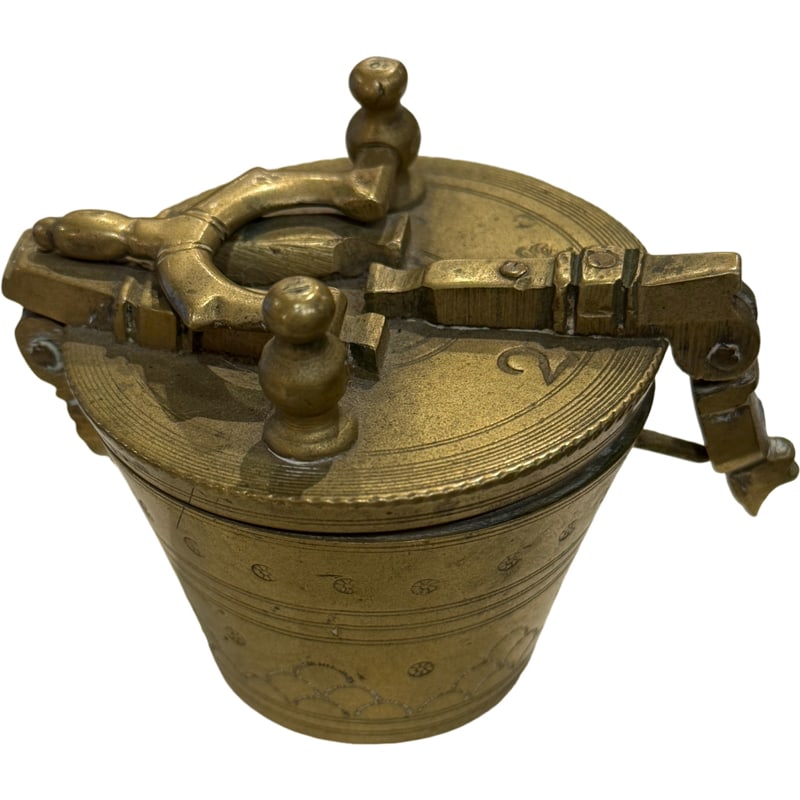 Antique Brass Apothecary Nested Weight Set (1 of 5)