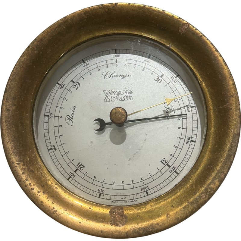 Vintage Weems and Plath Marine Barometer (1 of 3)