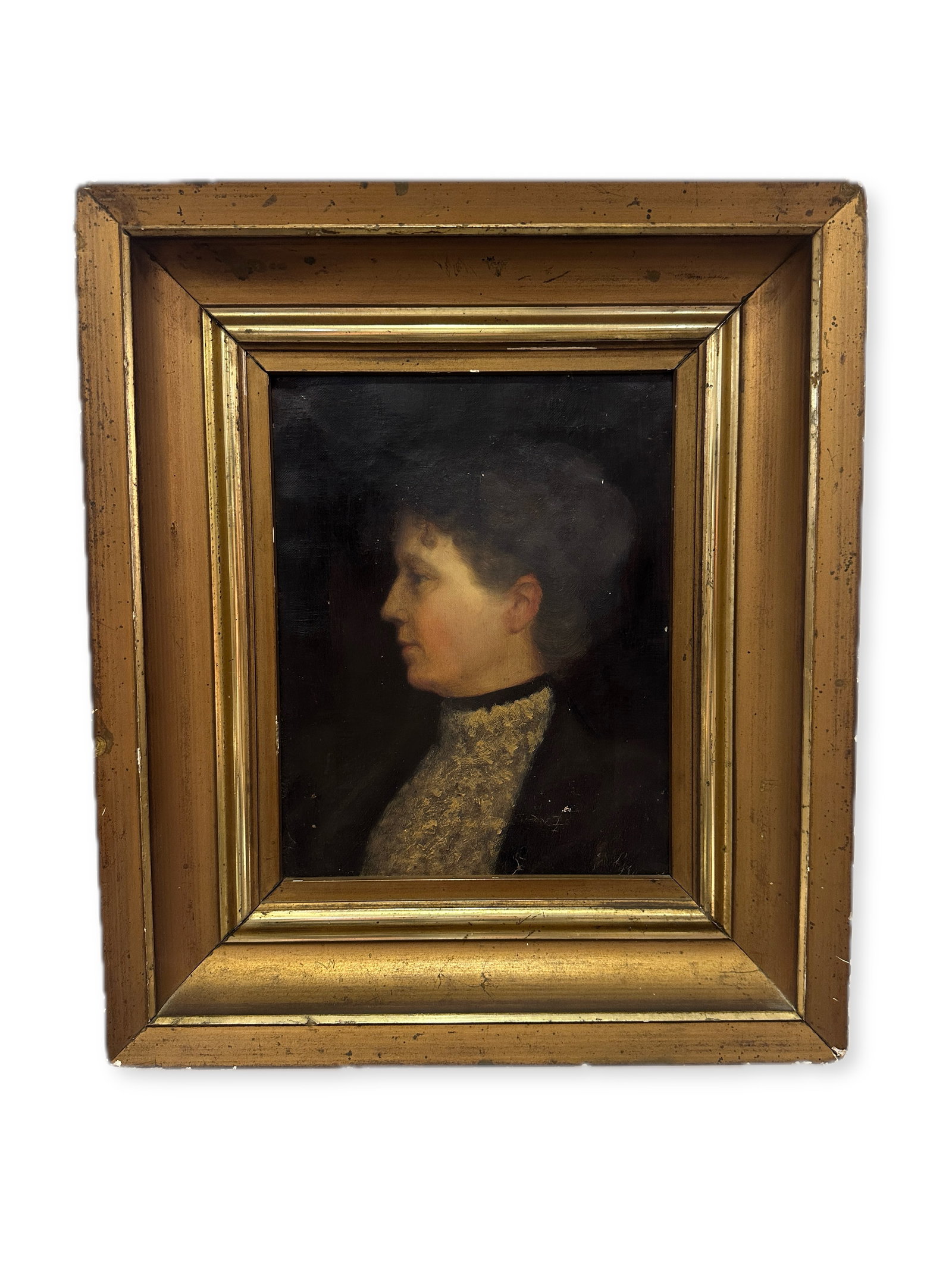 Antique Portrait of Sarah Sargent Williams Ragan? / Otho Holland Williams - Hagerstown Maryland: **OUT OF HOUSE SHIPPING While we have conducted thorough research on this item, we cannot guarantee the absolute accuracy or completeness of the findings due to limited available documentation. Antiqu