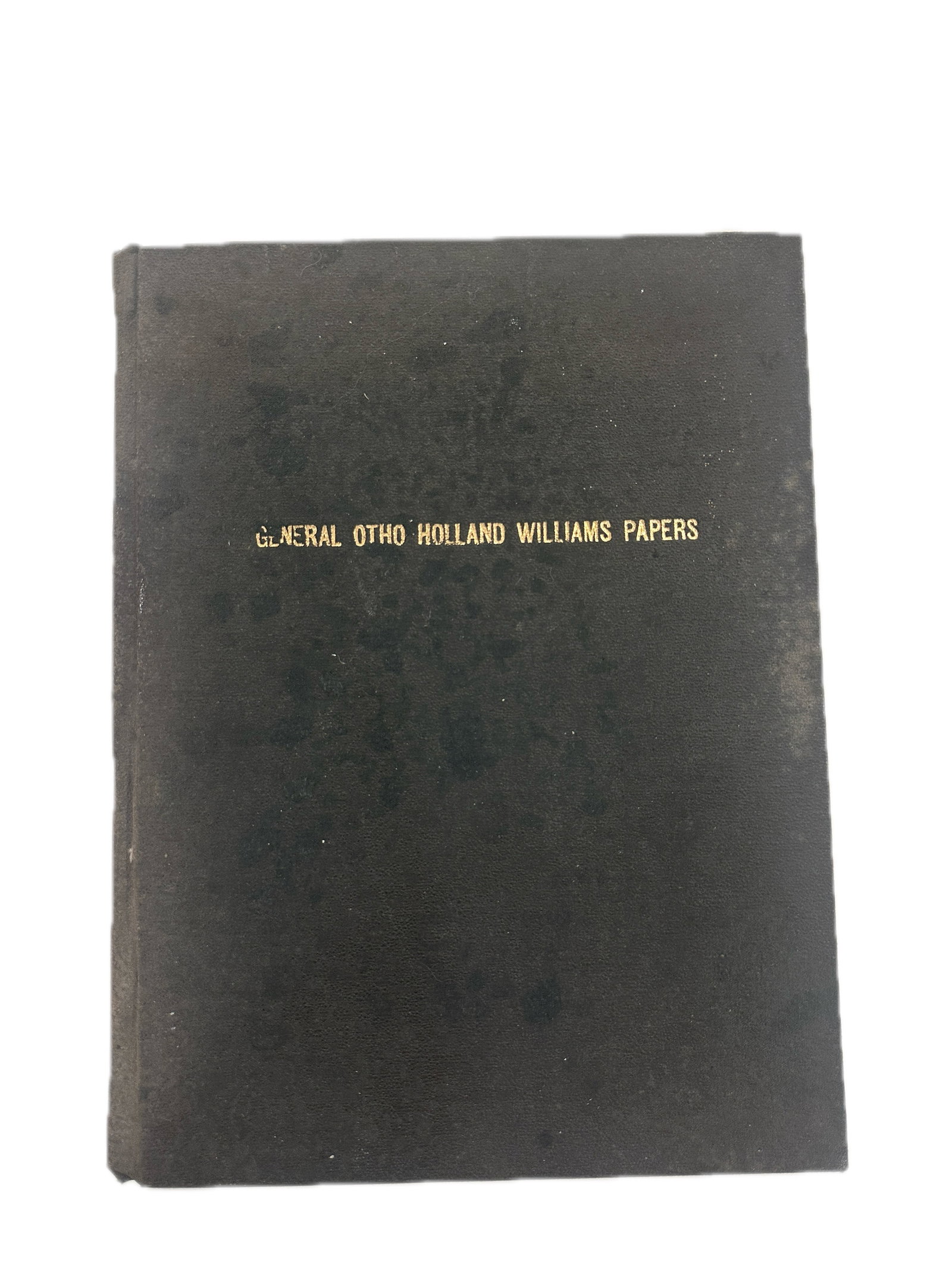 1940 Calendar of the General Otho Holland Williams Papers, Family Provenance-belonged /Eloise Ragan (1 of 9)