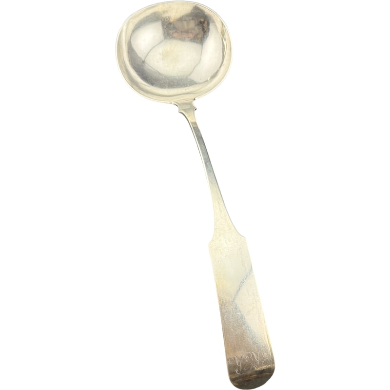 Arthur Johnston Coin Silver Serving Ladle - Hagerstown Maryland Silversmith - Possibly Richard Ragan (1 of 5)