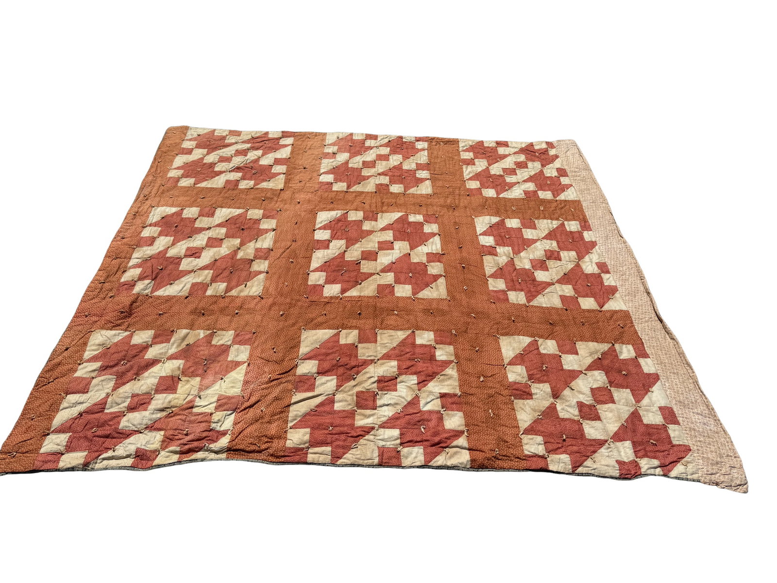 Antique Jacobs Ladder Quilt Maryland? (1 of 5)