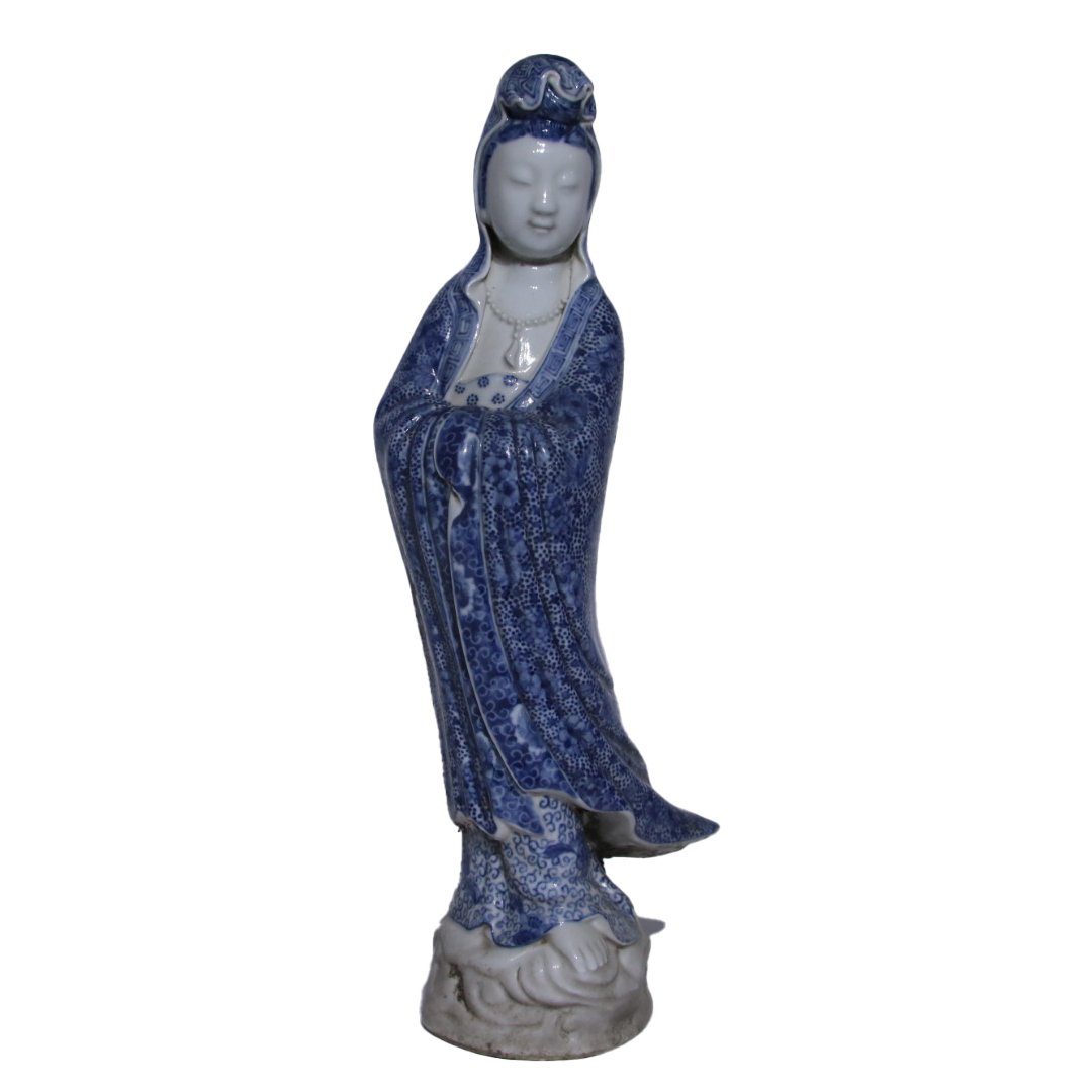 BLUE AND WHITE GUANYIN (1 of 9)