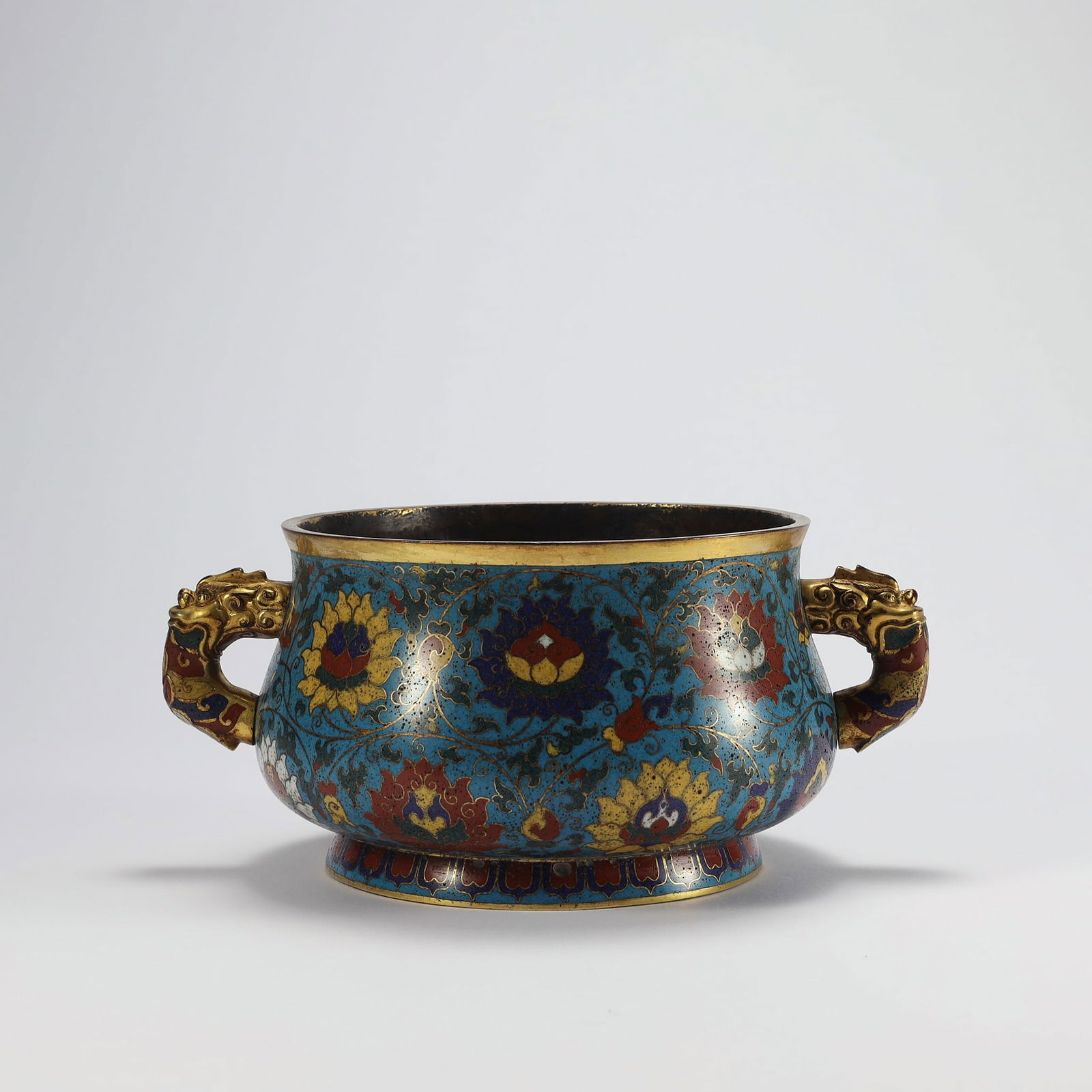 MING DYNASTY CLOISONNE INCENSE BURNER (1 of 10)