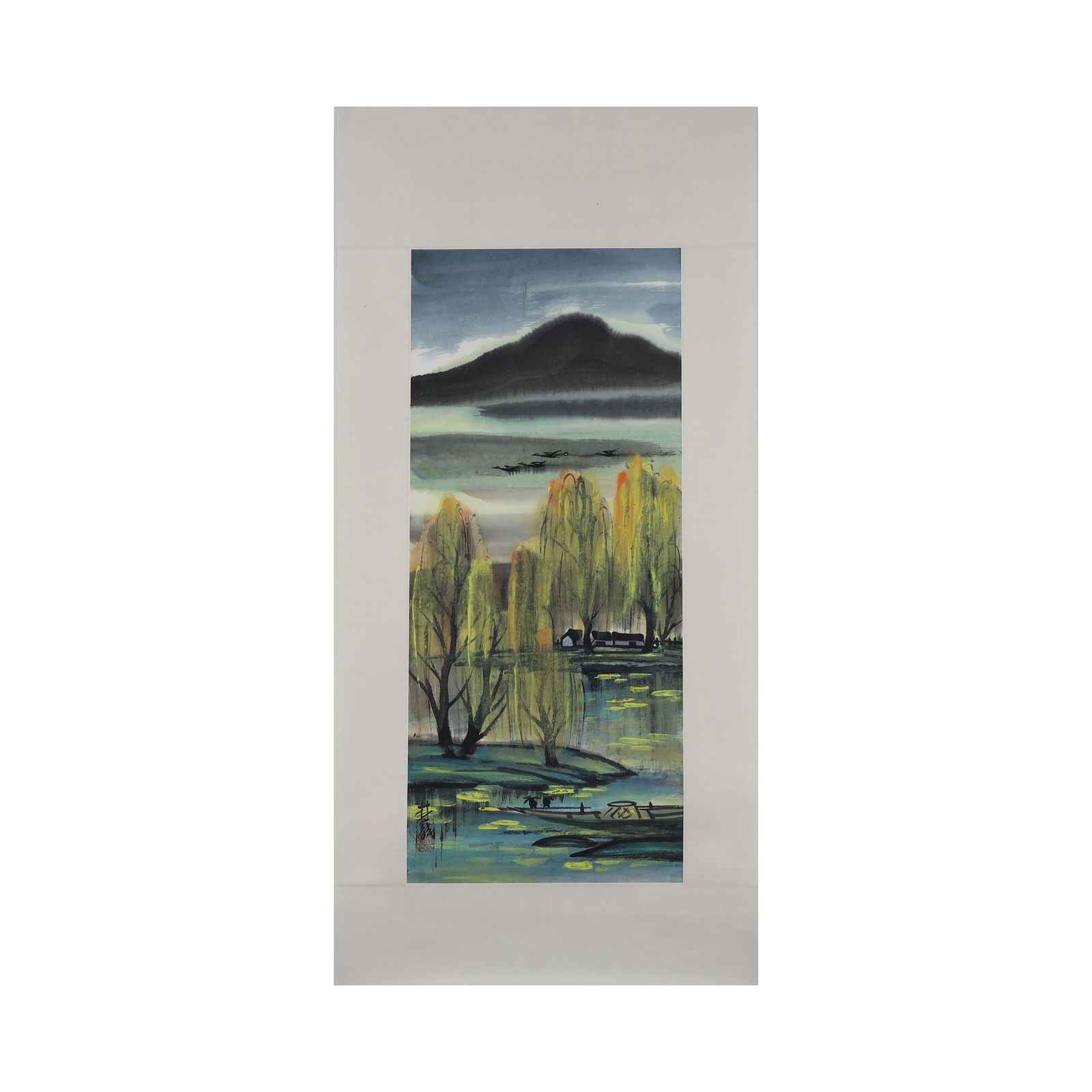 LIN FENGMIAN, LANDSCAPE: Length 69 cm, Width 29 cm