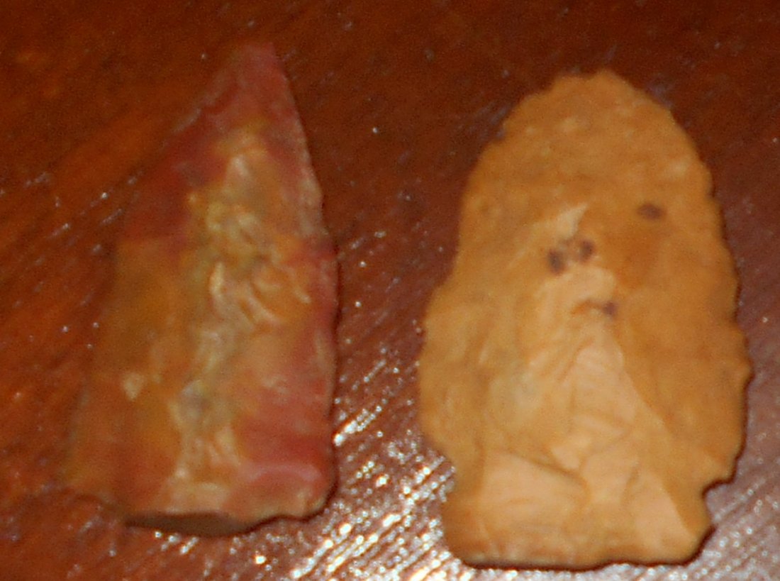 Native American Points: Native American points, found by consignor in Mississippi, see photos, shipping or pick up in Sumrall.