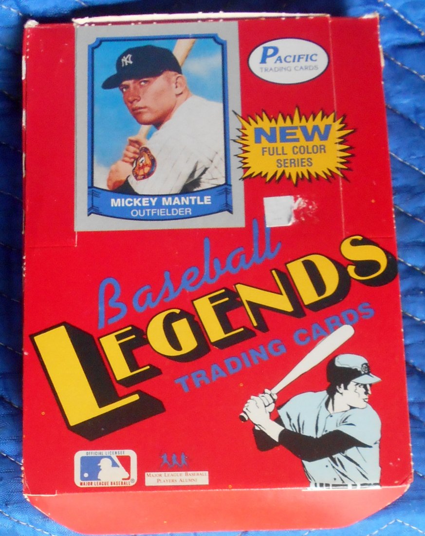 1988 Pacific Baseball Legends Wax Box (1 of 3)