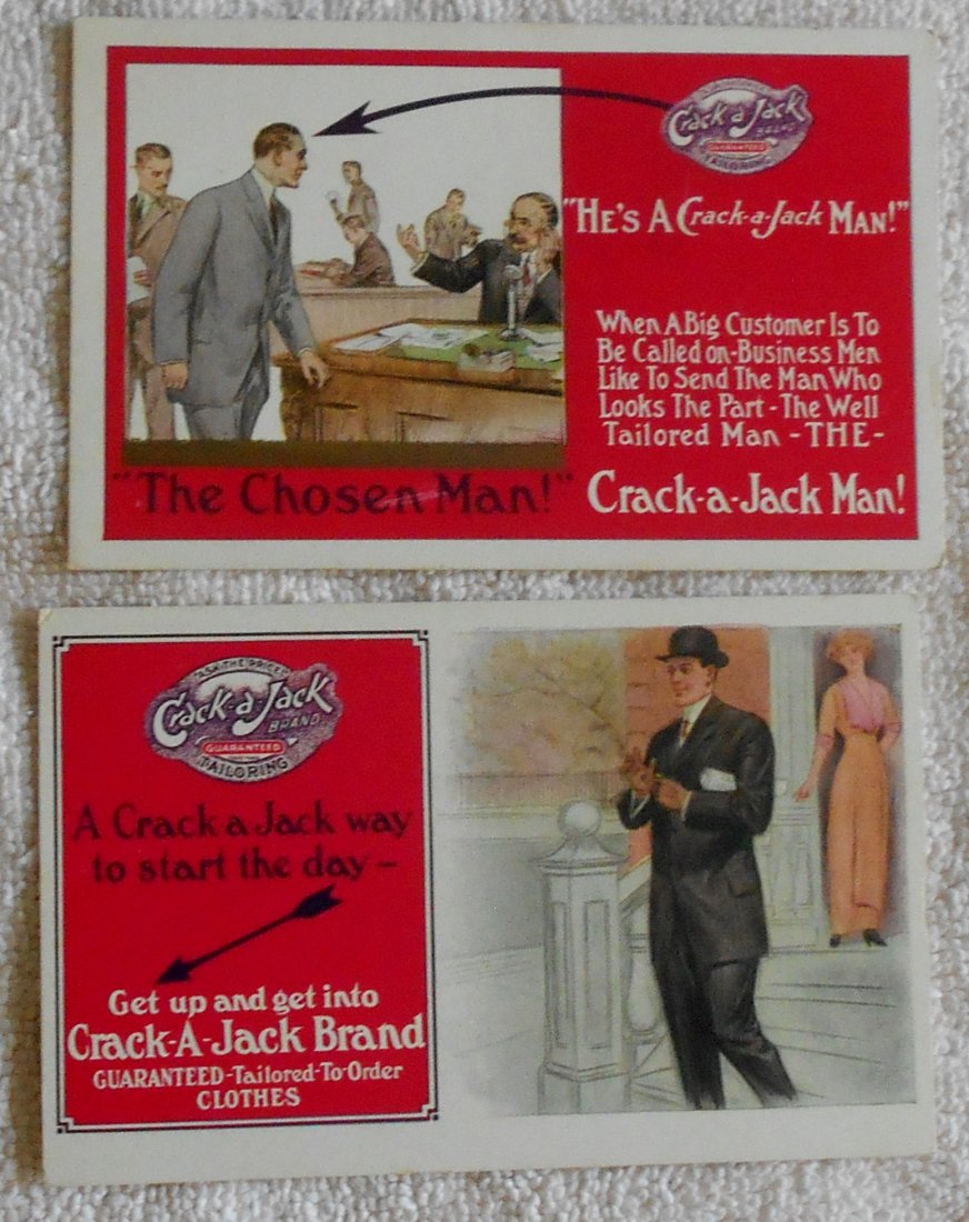 Crack-A-Jack Brand Post Cards (1 of 3)