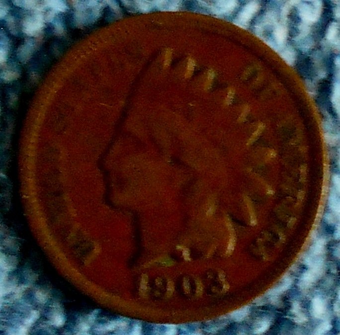 1903 Indian Head Cent: Indian head cent, see photos, shipping or pick up in Sumrall.