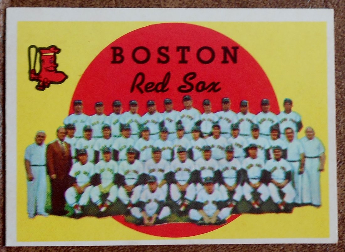 1959 Topps Boston Red Sox (1 of 2)