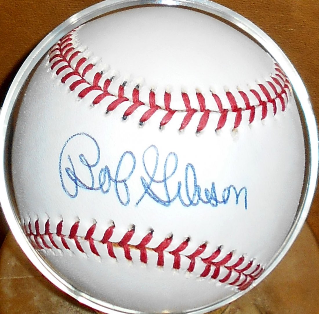 Bob Gibson Autographed Baseball (1 of 2)