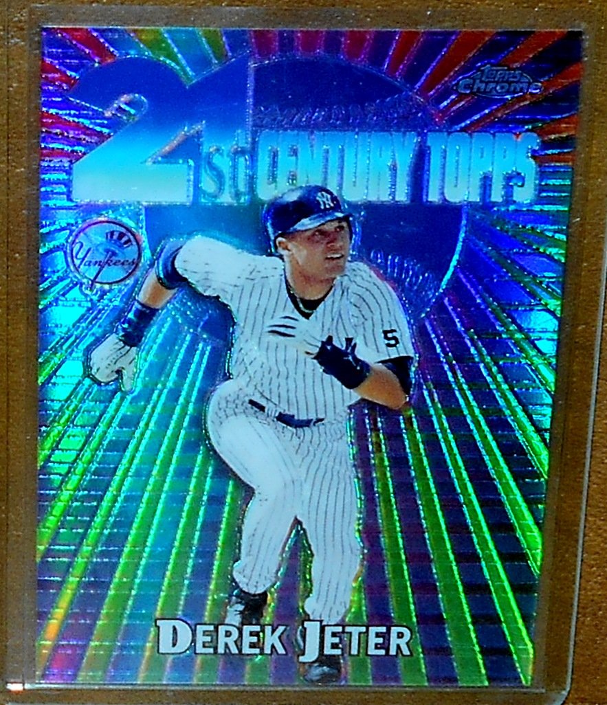 2000 Topps Chrome Derek Jeter (1 of 2)