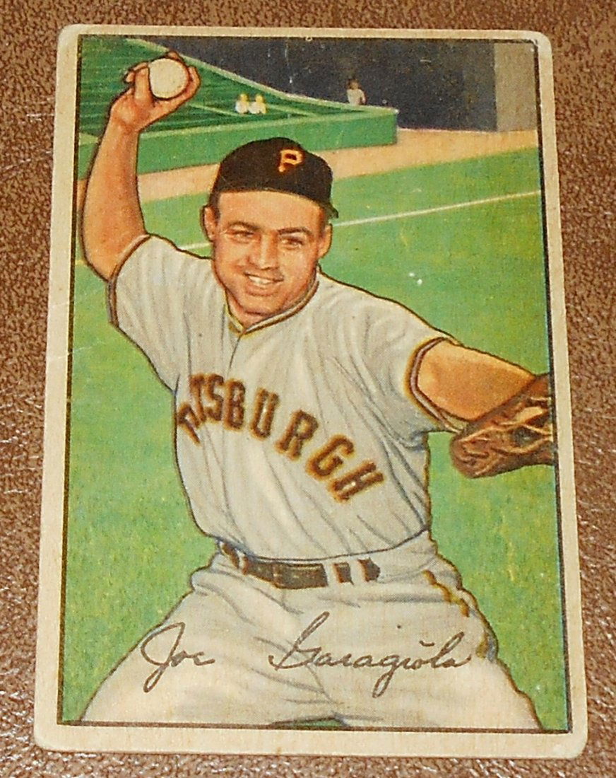 1952 Bowman Joe Garagiola: # 27, see photos.