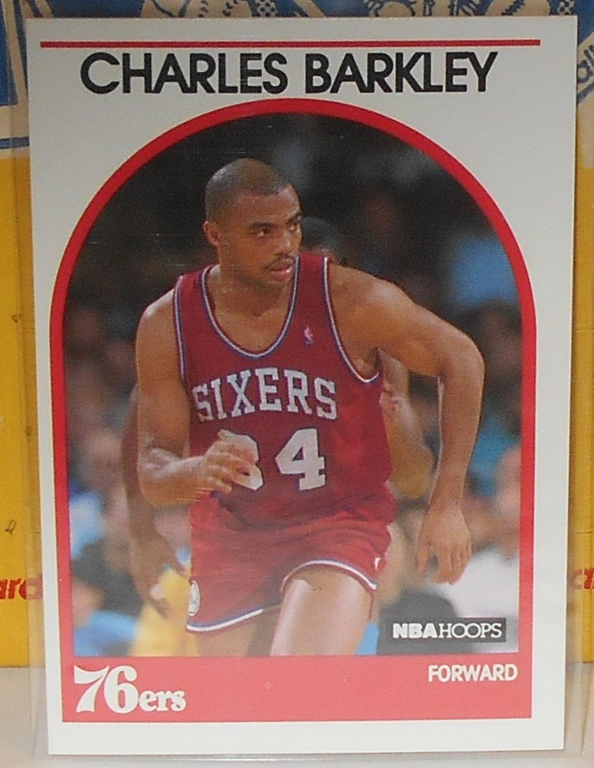 1989 NBA Hoops Charles Barkley: #110, see photos.
