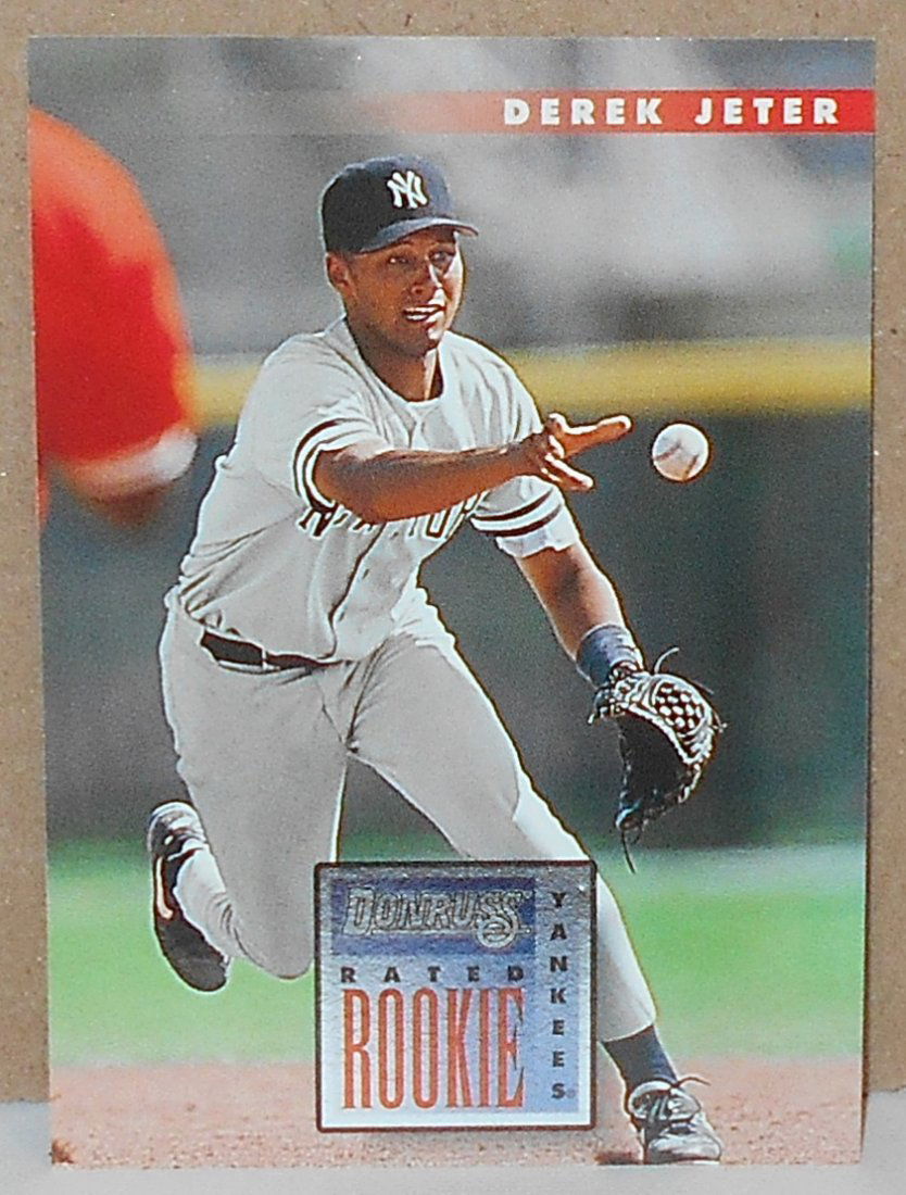 1995 Donruss Rated Rookie Derek Jeter: #491, see photos.