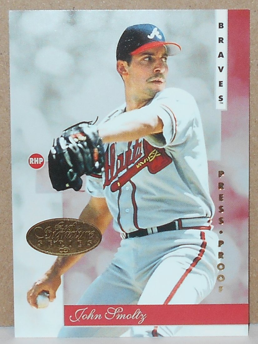 1996 Leaf Signature Series John Smoltz (1 of 2)