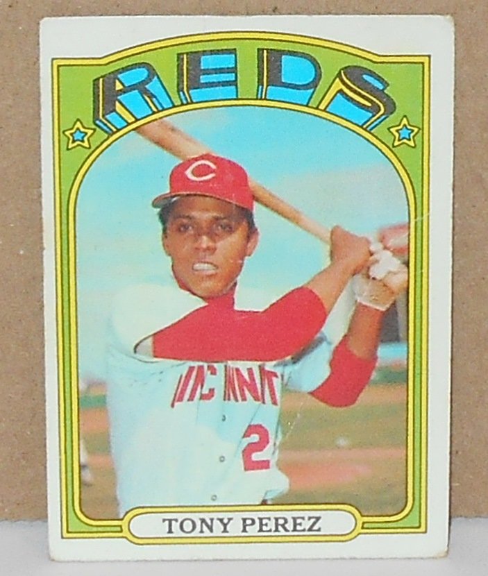 1972 Topps Tony Perez: #80, see photos.