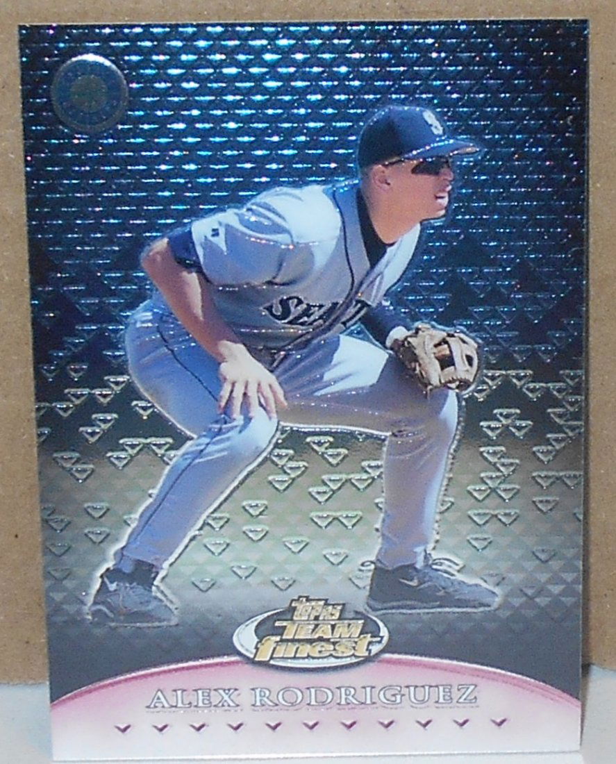 1999 Topps Team Finest Alex Rorriguez: #TF5, 272/500, see photos.