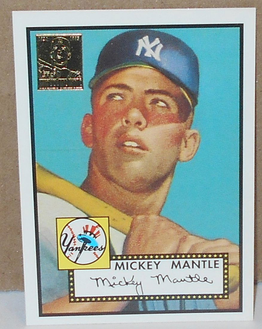 1996 Topps Reprint Mickey Mantle: #2 of 19, see photos.