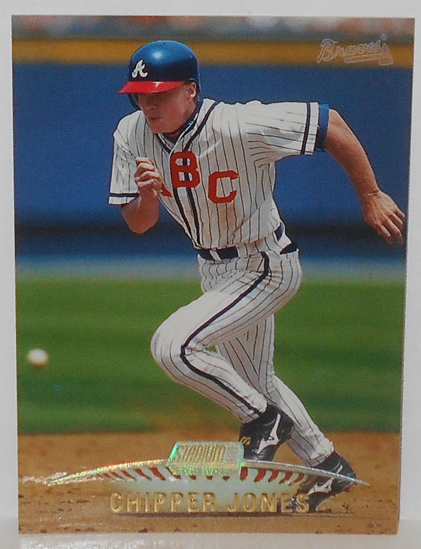 1999 Stadium Club Chipper Jones: #2, see photos.