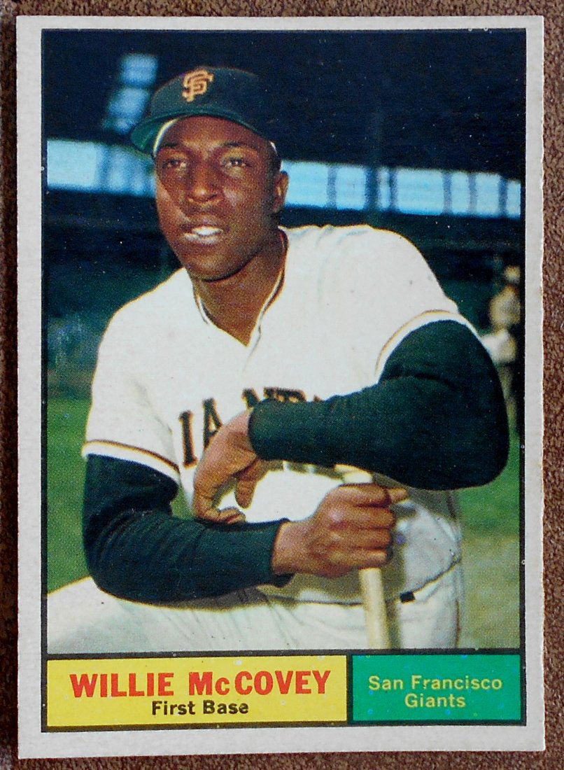 1961 Topps Willie McCovey: #517, see photos.