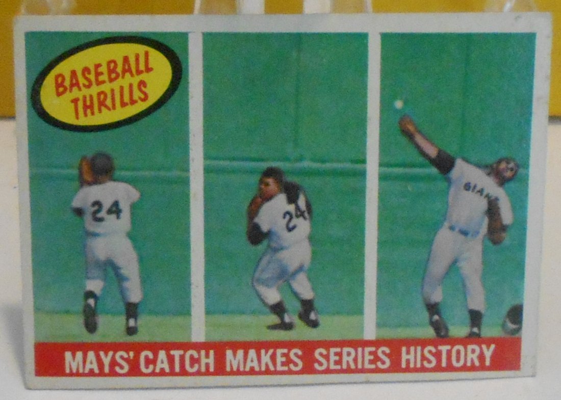 1959 Topps  Baseball Thrills (1 of 2)