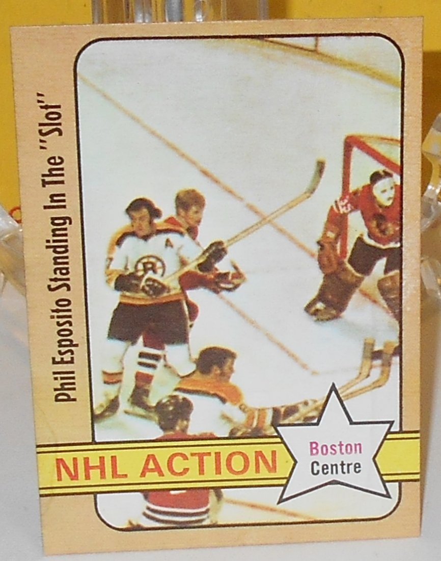1972-73 O-Pee-Chee NHL Action: #76, Phil Esposito, see photos.