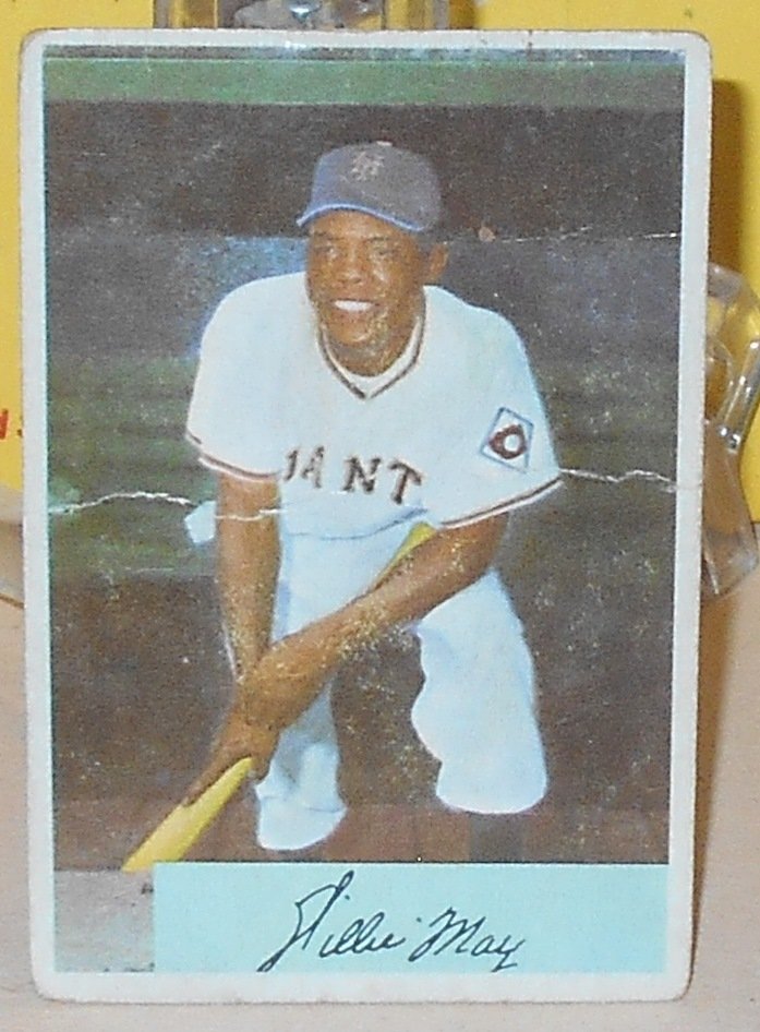 1954 Bowman Willie Mays (1 of 3)