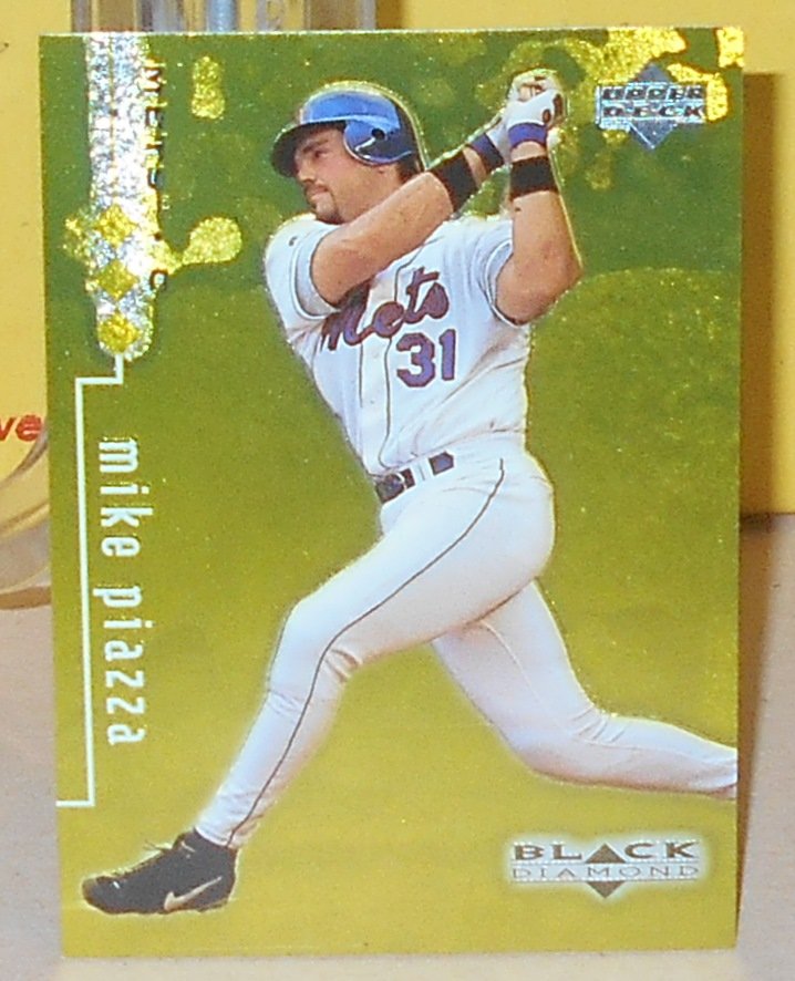 1999 Upper Deck Mike Piazza: #52, Black Diamond, 371/1500, see photos.
