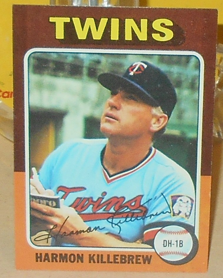 1975 Topps Harmon Killebrew: #640, see photos.